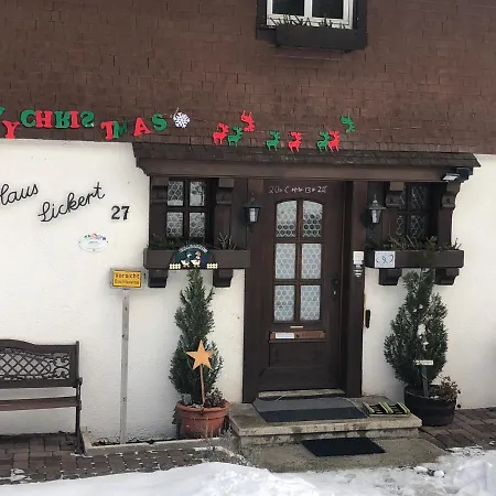 Gaestehaus Lickert Familie Dreher Apartment *